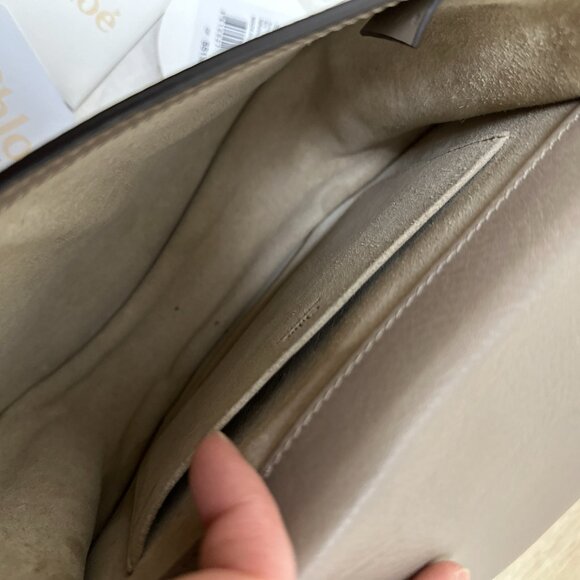 Chloe Grey Nile Bracelet Shoulder Bag - Picture 9 of 14